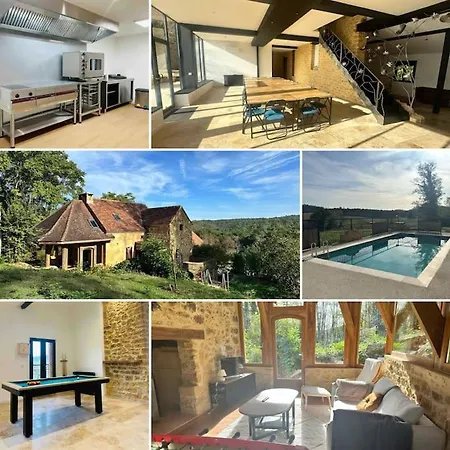 Villa La Lande-domaine De Reception-nature-perigord Grolejac